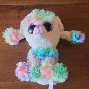 TY Rainbow Poodle